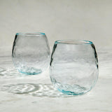 Quoise Glass Tumbler Set of 2 (Round) - ellementry