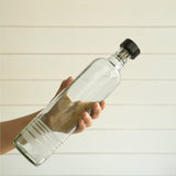 Frosted Rings With Black Wooden Stopper - ellementry