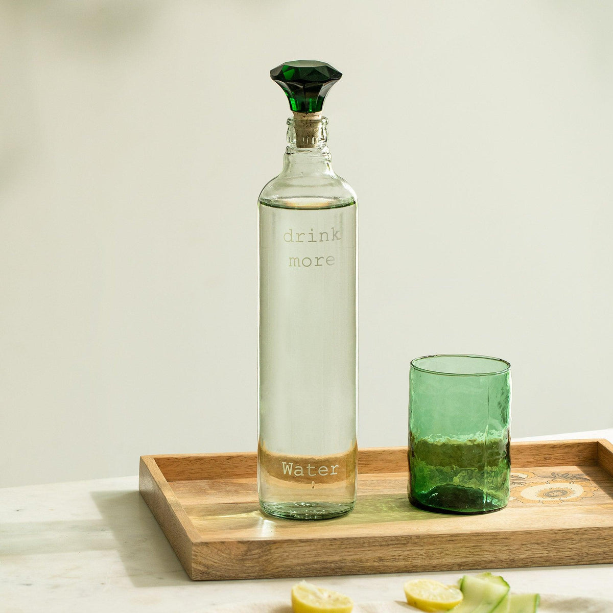 Midori Crown Bottle With Tumbler - ellementry