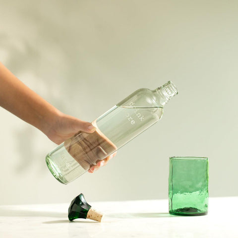 Midori Crown Bottle With Tumbler - ellementry