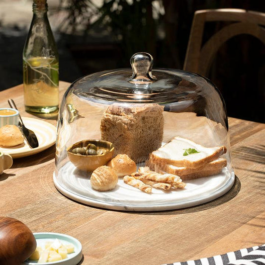 Shaye Glass Cloche - ellementry