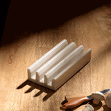 Zigzag Marble Chopping Board Stand - ellementry