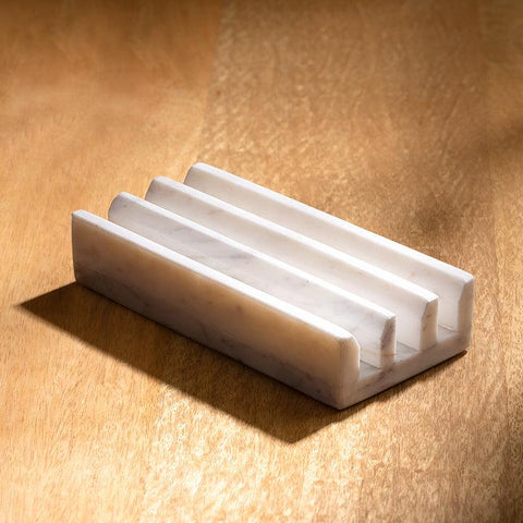 Zigzag Marble Chopping Board Stand - ellementry