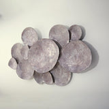 rustic silver metal wall art- small - ellementry