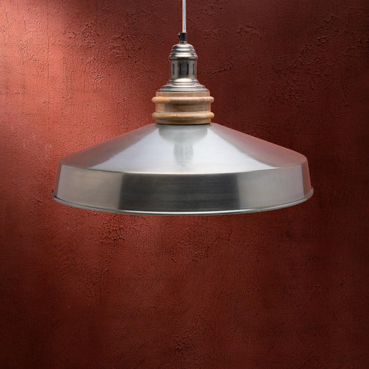 gun metal pendant lamp- wide - ellementry
