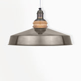 gun metal pendant lamp- wide - ellementry