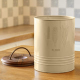 Grain Storage Barrel with Wooden lid - ellementry