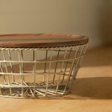 Twine Wire Basket (Taper) - ellementry