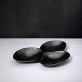 black triple metal platter - ellementry