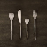 Silver Metal Cutlery (Set of 4) - ellementry