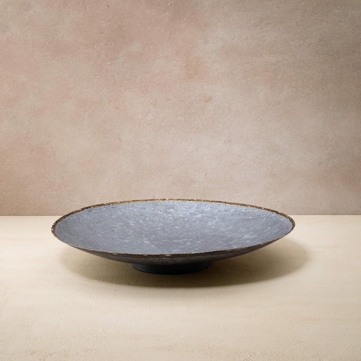 Metal Platter Silver