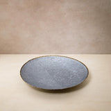 silver metal platter - ellementry