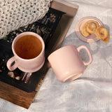 Peach Life Ceramic Mug Set of Two - ellementry