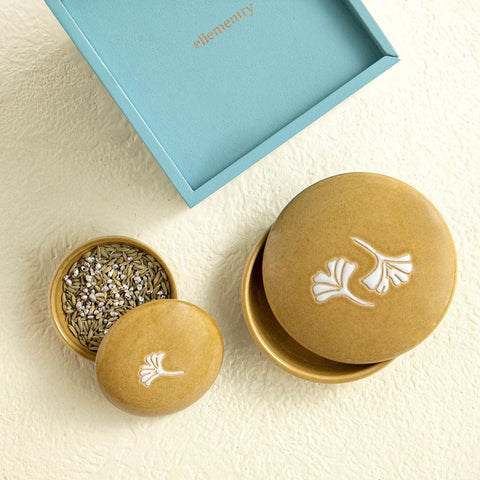 Aria Trinket Box Set of Two (Large & Small) - ellementry