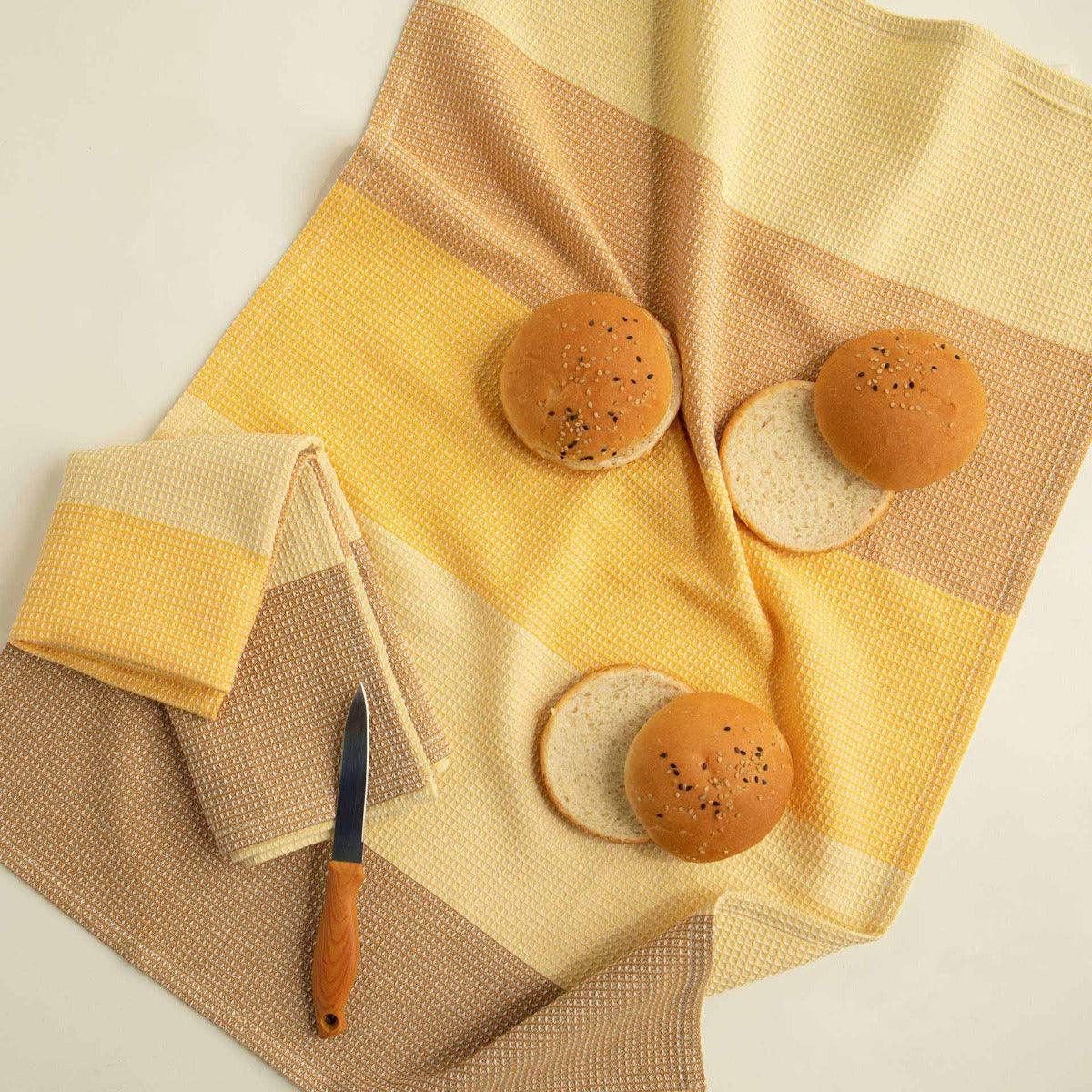 Earthy Cotton Dish Towel Set of Two