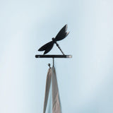 black metal butterfly wall hook - ellementry