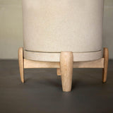 Ljo Ceramic Planter with Stand - ellementry