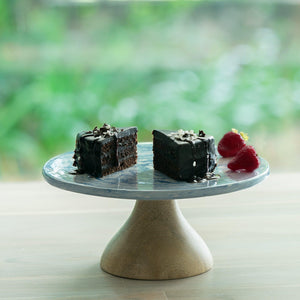 The Earth Ceramic Cake Stand