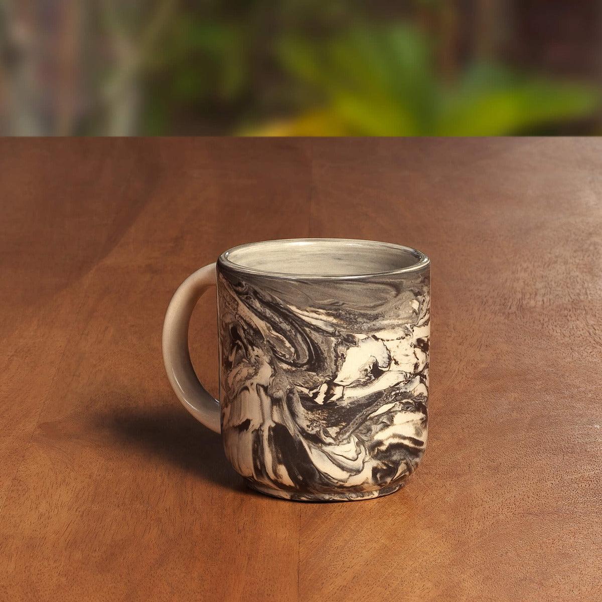 carbon ceramic mug