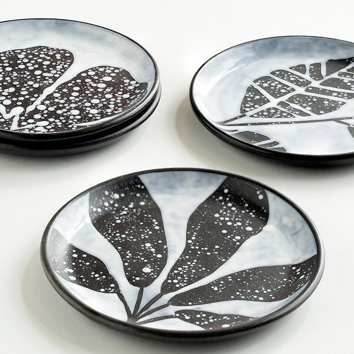 Eclipse Ceramic Dessert Plate Set of 4