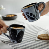 Eclipse Ceramic Coffee Mug Set of 2 - ellementry