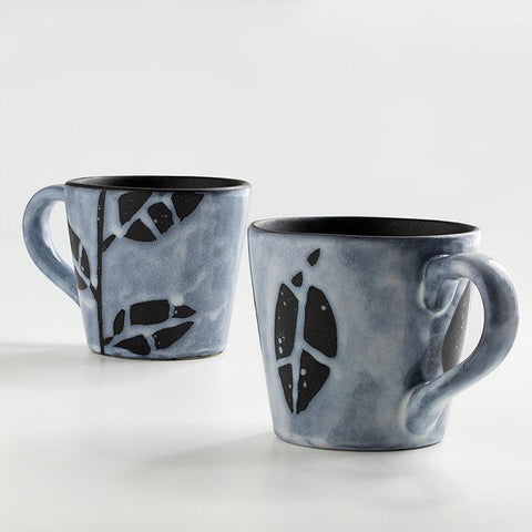 Eclipse Ceramic Coffee Mug Set of 2 - ellementry