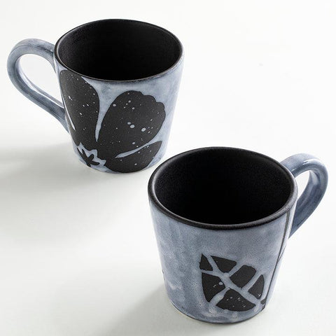 Eclipse Ceramic Coffee Mug Set of 2 - ellementry