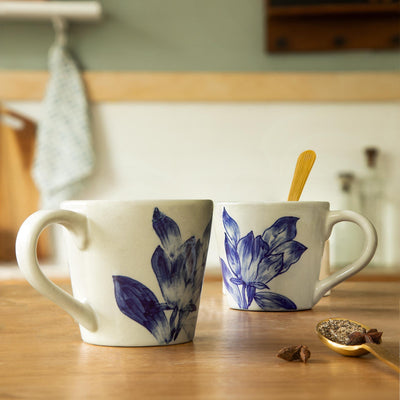 Magnolia Coffee Mug Set of 2 - ellementry
