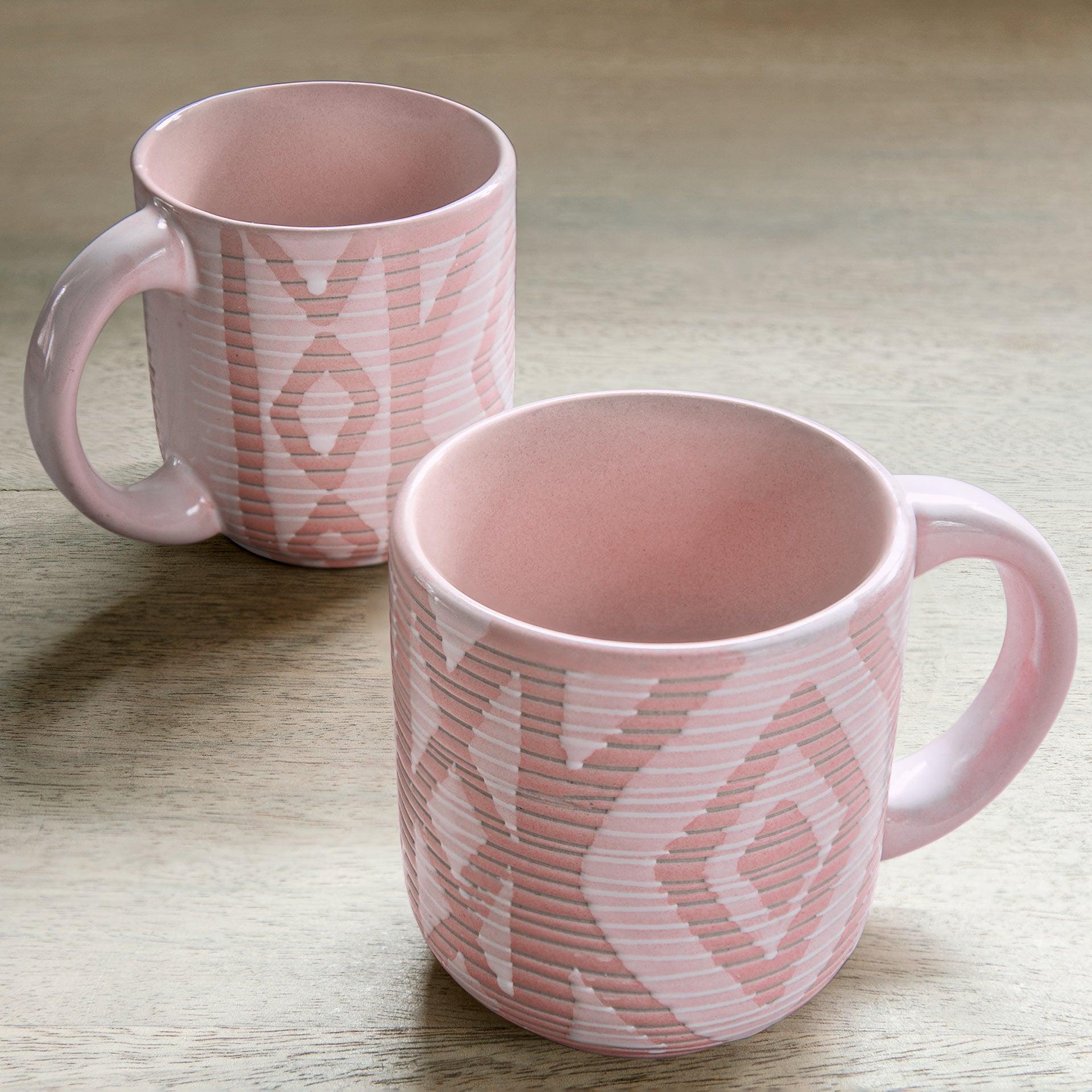 Periwinkle Coffee Mug Set of 2
