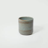 aqua rustic ceramic utensil holder - ellementry