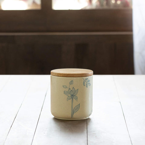 Fiore Ceramic Jar Large - ellementry