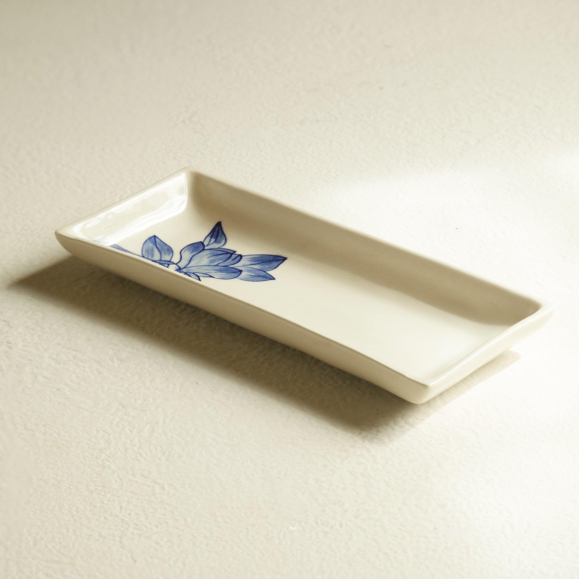 Magnolia ceramic serving platter