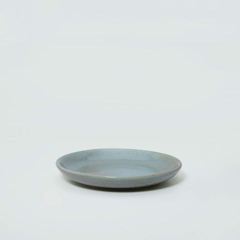 aqua rustic ceramic side plate - ellementry