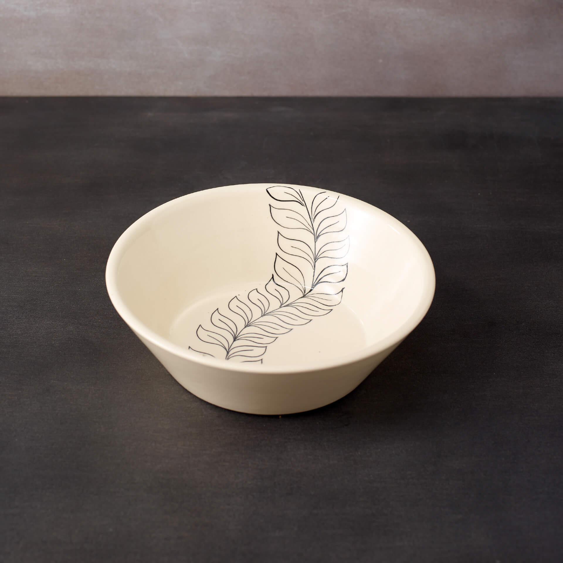 Linea Ceramic Serving Bowl- Large