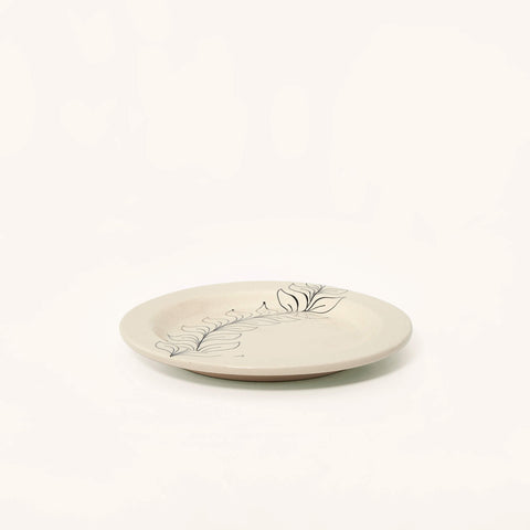 linea ceramic side plate