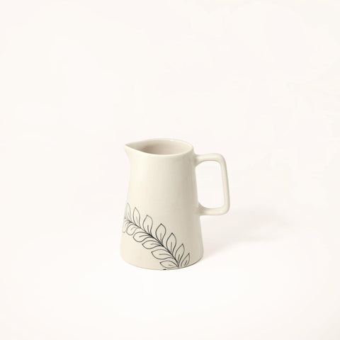 linea ceramic breakfast jug - ellementry