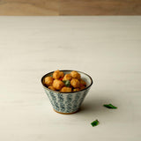 ocean hearts ceramic serving bowl - small - ellementry