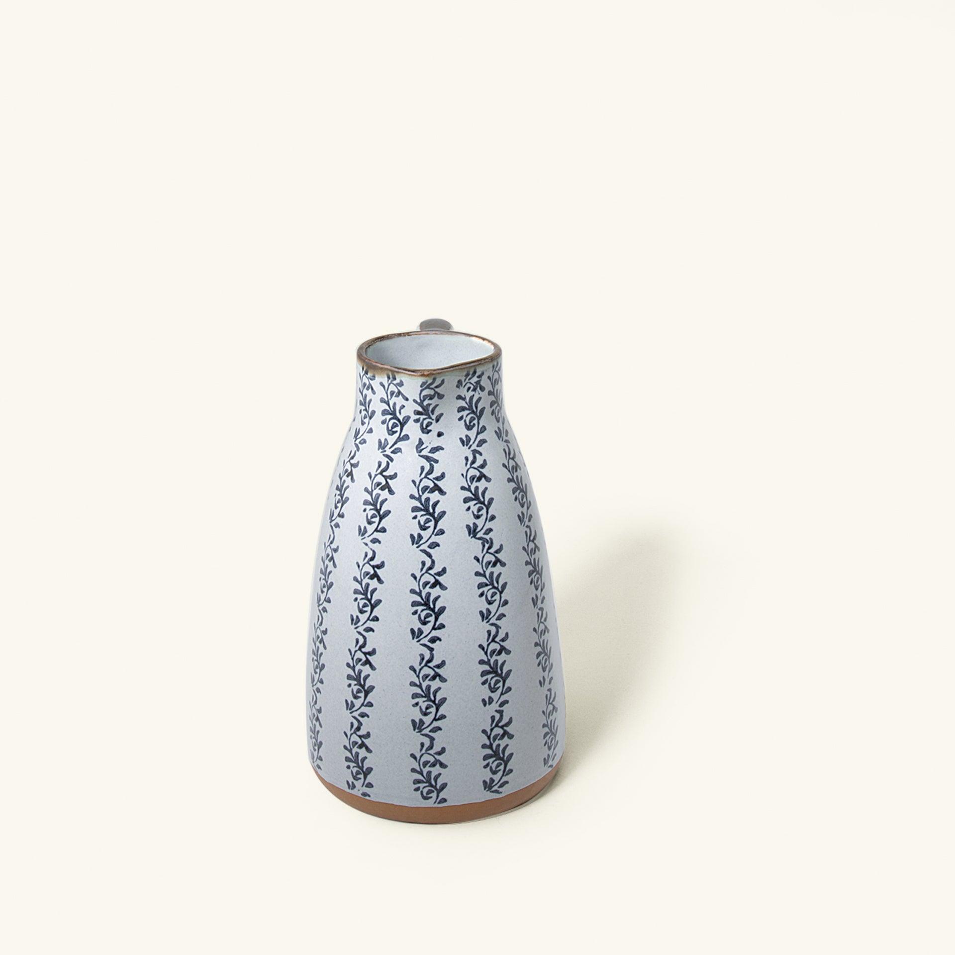 ocean hearts ceramic jug