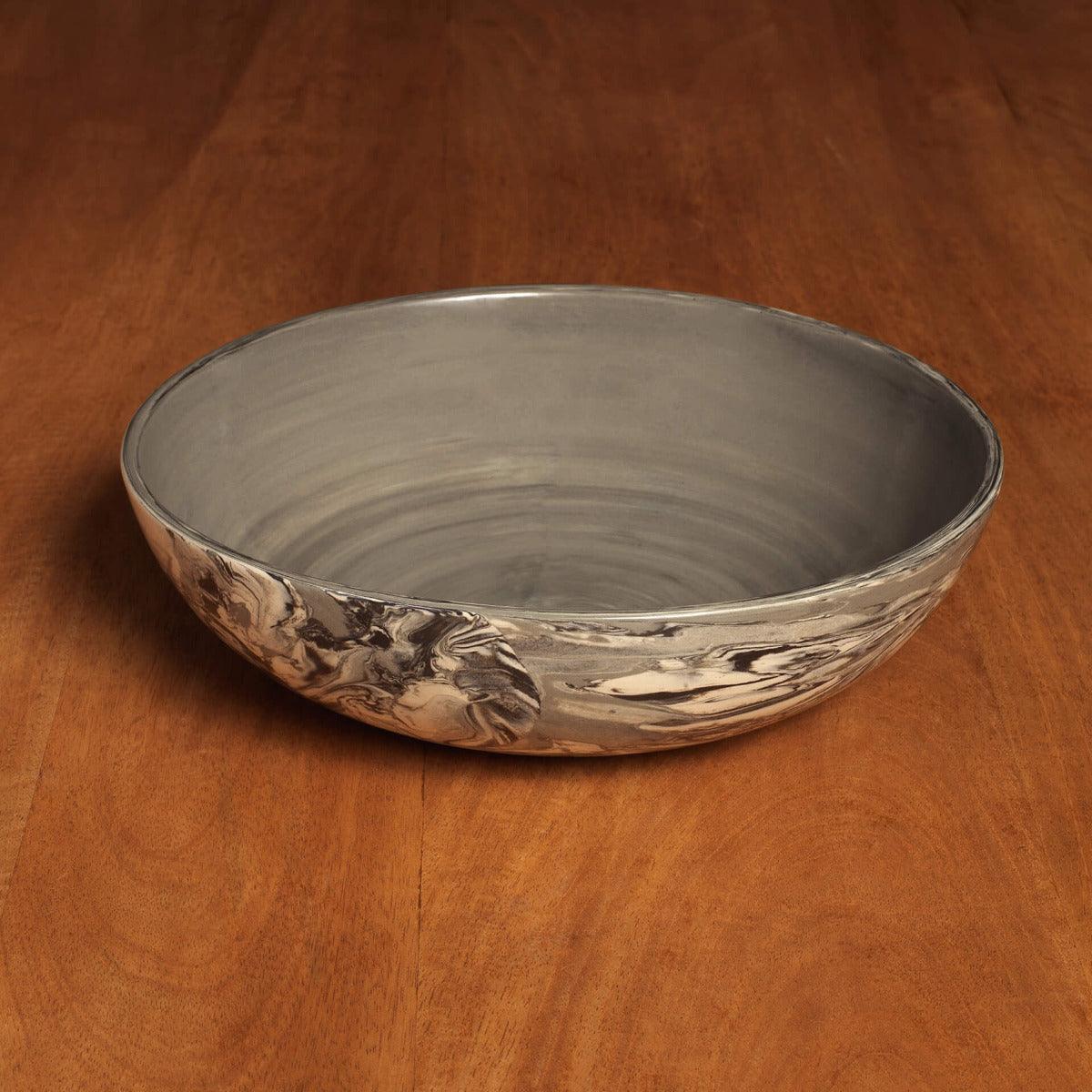 carbon ceramic serving bowl -large