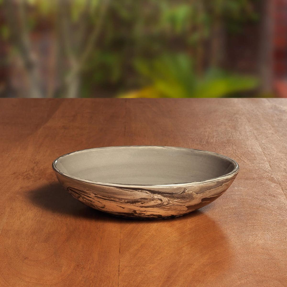 carbon ceramic pasta bowl