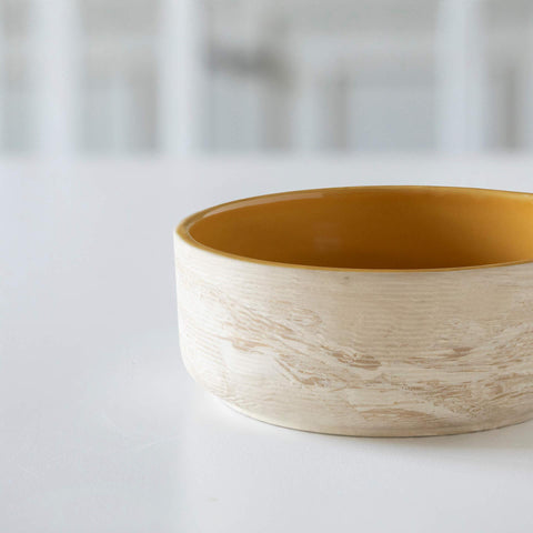 Amber Love Ceramic Serving Bowl - ellementry