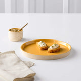 Amber Love Ceramic Dinner Plate - ellementry