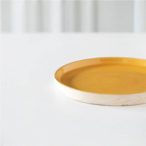 Amber Love Ceramic Dinner Plate - ellementry