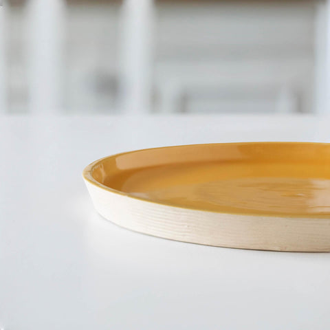 Amber Love Ceramic Side Plate - ellementry