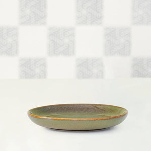 Rustic Sage Ceramic Side Plate