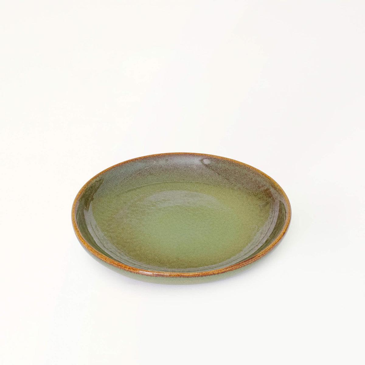 Rustic Sage Ceramic Side Plate