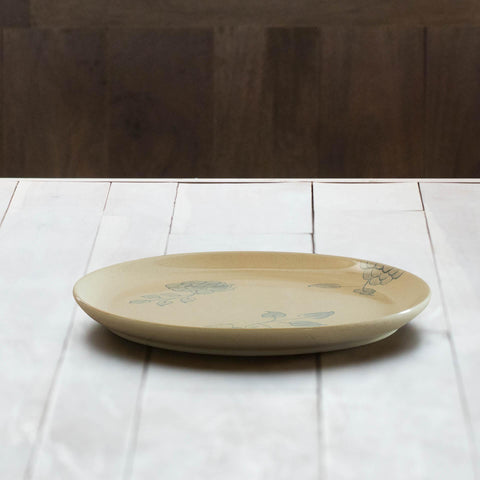 Fiore Ceramic Dinner Plate - ellementry