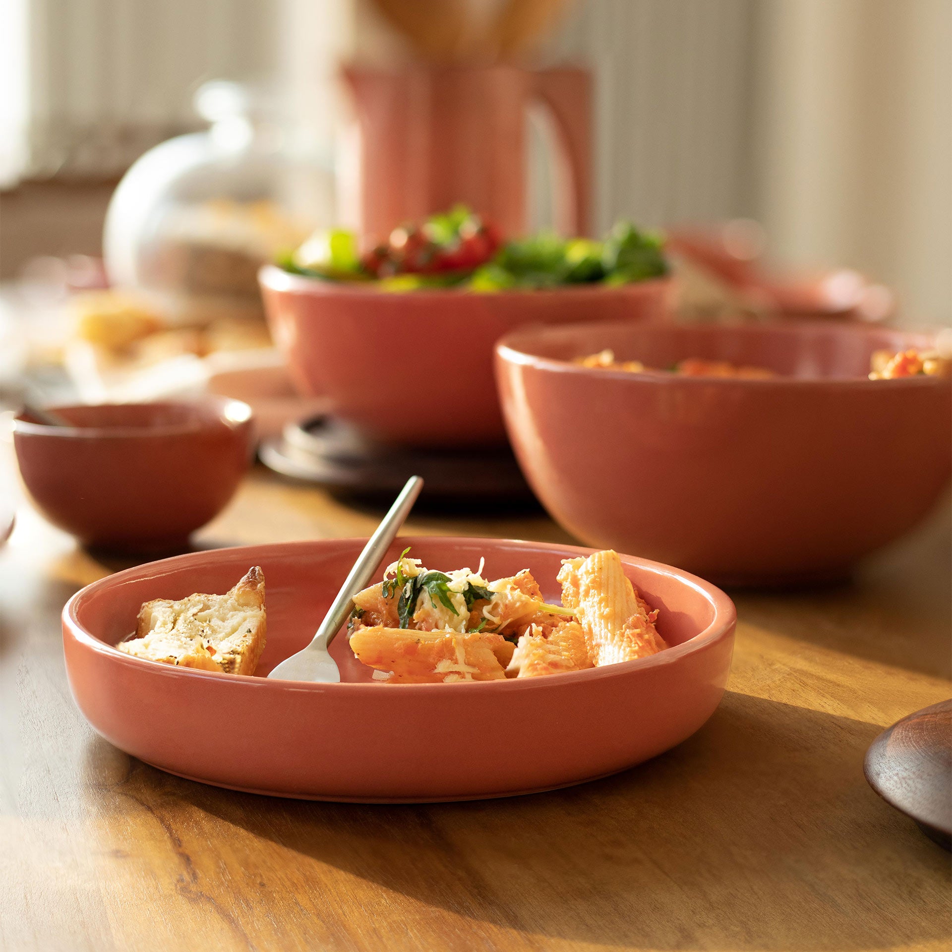 Rustic Reef Ceramic Pasta Bowl