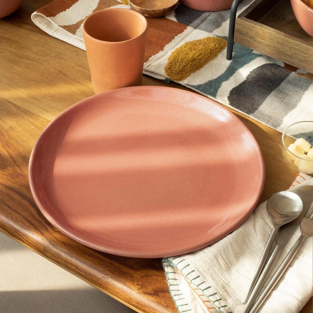 Rustic Reef Ceramic Dinner Plate