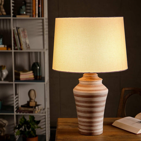 Luminaire Terracotta Table Lamp - ellementry
